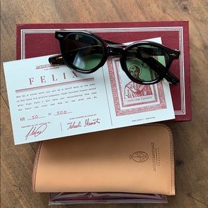 Jacques Marie Mage Felix Noir FX01 Sunglasses